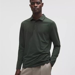 Lululemon forest green Evolution Long Sleeve Polo shirt - Small